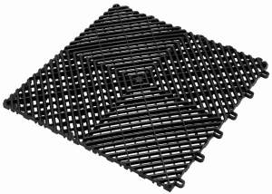 Płyta garażowa modułowa PP 40x40x1,8cm - czarna