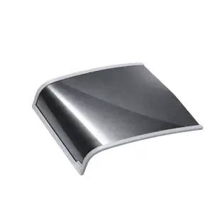 3M Folia HG120 High Gloss White Aluminum Wysoki srebrny połysk