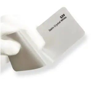 SSF Color Kolorowa folia ochronna Satin Crystal White