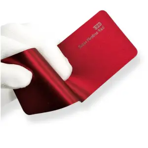 SSF Color Kolorowa folia ochronna Satin Fireline Red