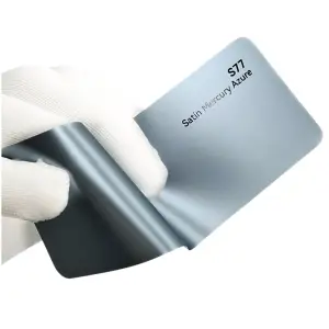 SSF Color Kolorowa folia ochronna Satin Mercury Azure
