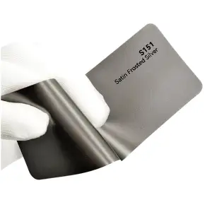 SSF Color Kolorowa folia ochronna Satin Frosted Silver