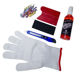 Zestaw narzędzi montażowych do taśm dechroming