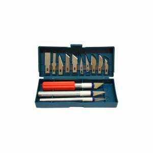 Zestaw noży i skalpeli 13 elementów