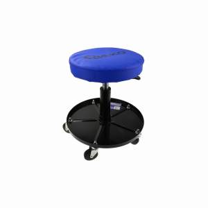 Stołek warsztatowy obrotowy z półką