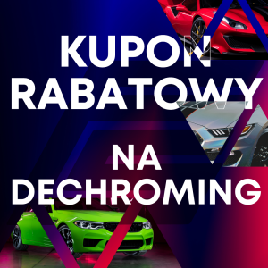 Kupon rabatowy 25% na dechroming SET