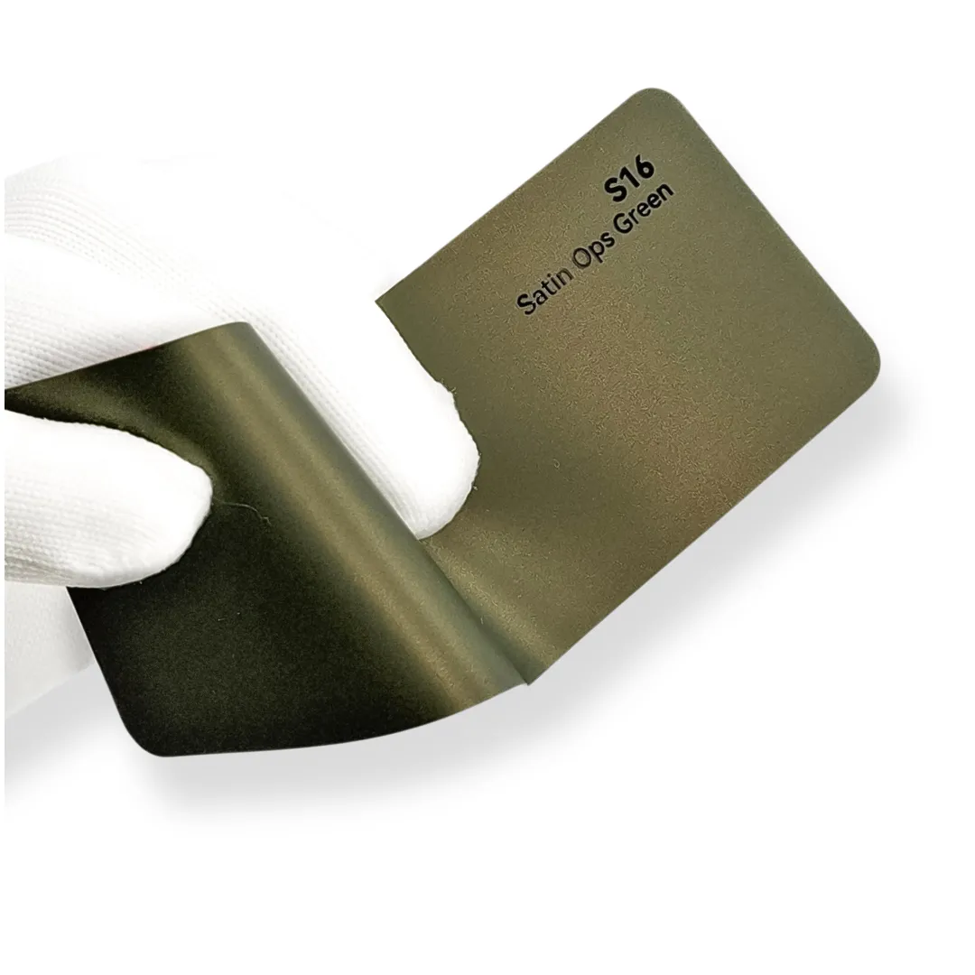 Satin Ops Green | SSF-COL-S16