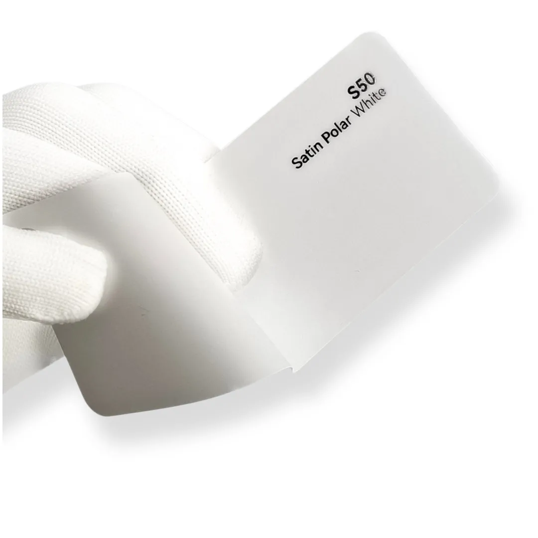 Satin Polar White | SSF-COL-S50