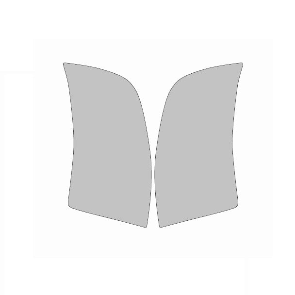 Wklejka z folii ochronnej przed tylne nadkole auta