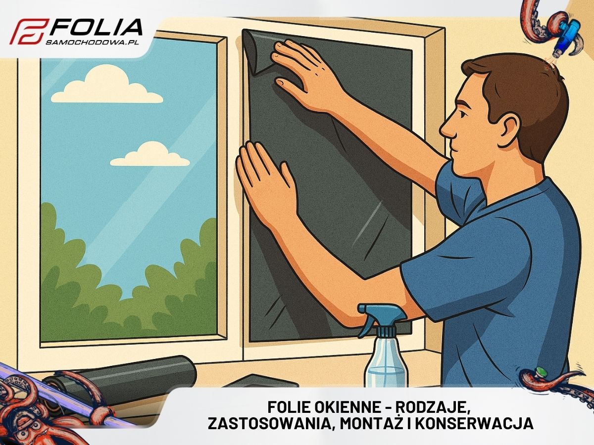 Folie okienne - rodzaje, zastosowania, montaż i konserwacja