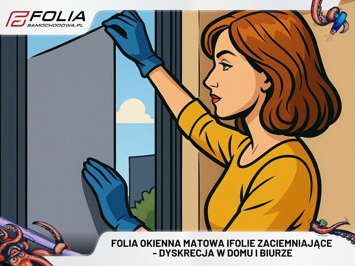 Folia okienna matowa i folie zaciemniające - designerskie sposoby na dyskrecję w domu i biurze