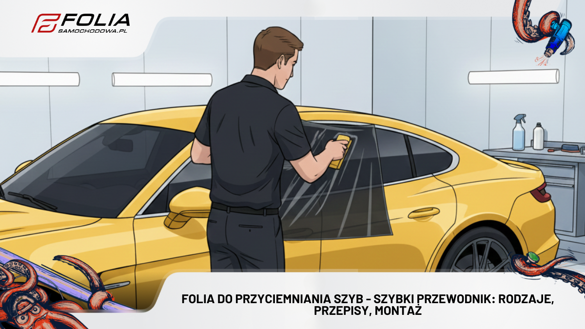 Folia do przyciemniania szyb - szybki przewodnik: rodzaje, przepisy, montaż