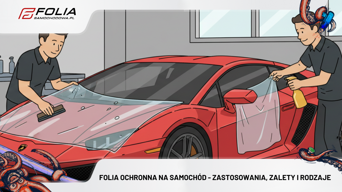 Folia ochronna na samochód - zastosowania, zalety i rodzaje