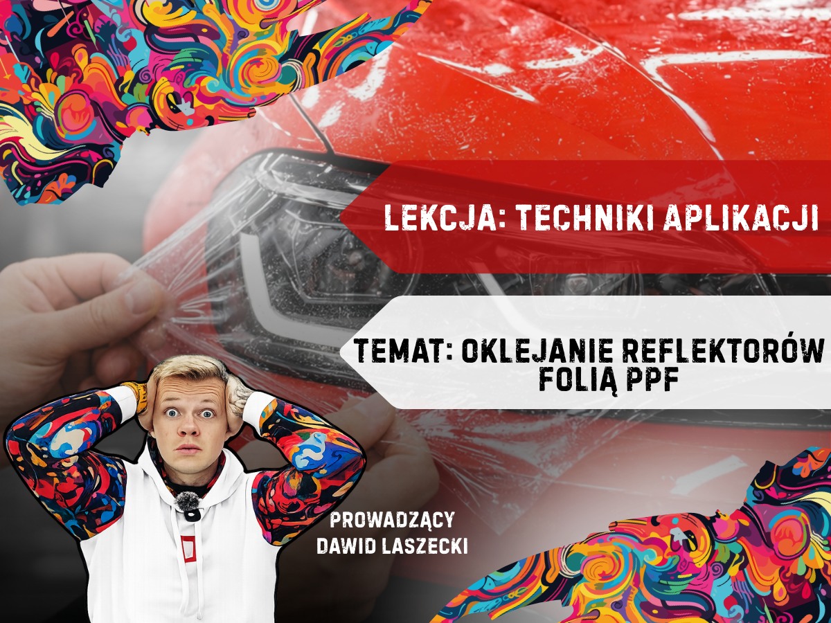 Oklejanie reflektorów folią PPF